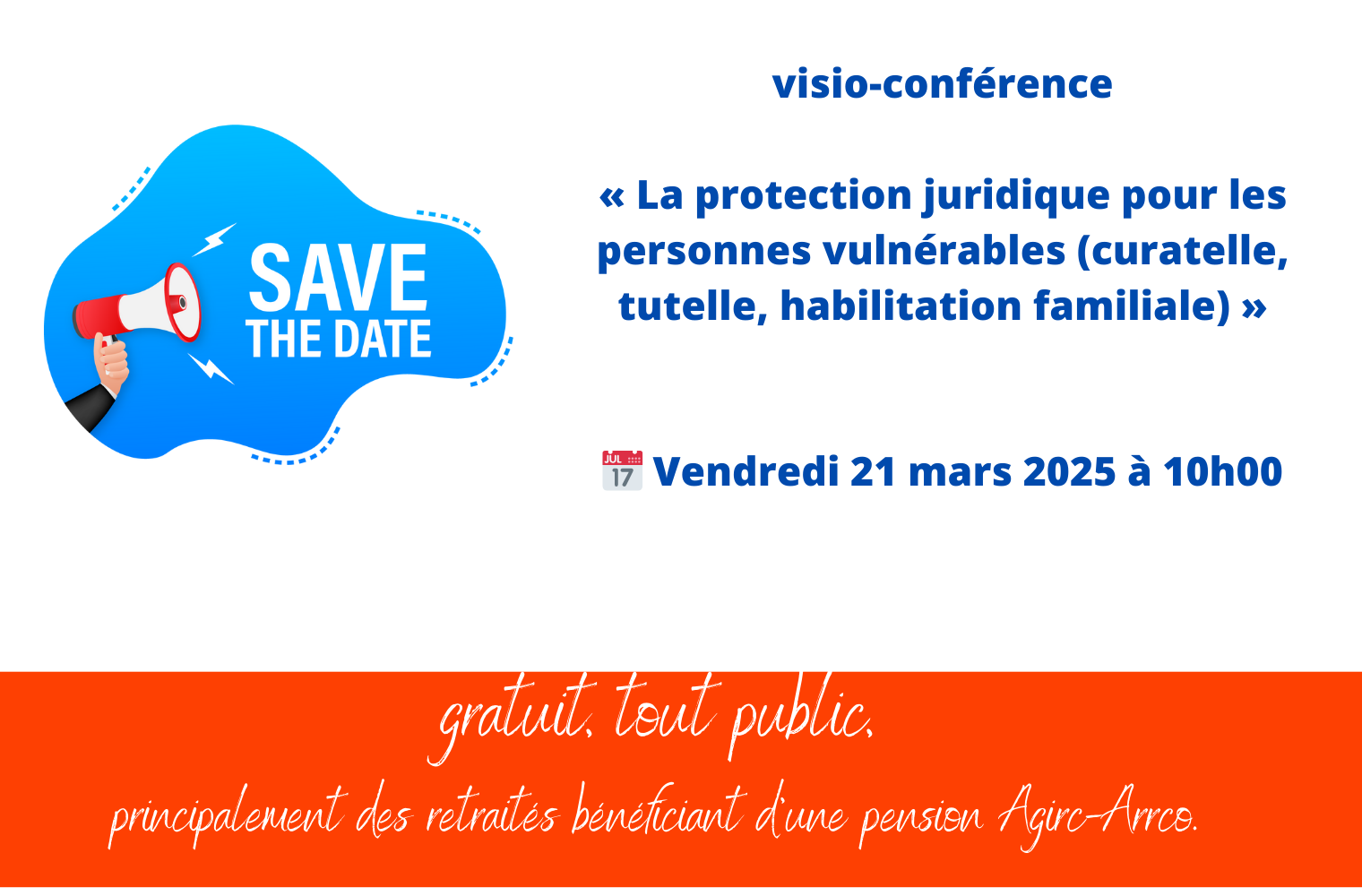 Mesures de protection : visio-conférence le 21 mars