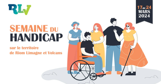 semaine du handicap sur le territoire de Riom Limagne et volcans du 27 au 24 mars 2024